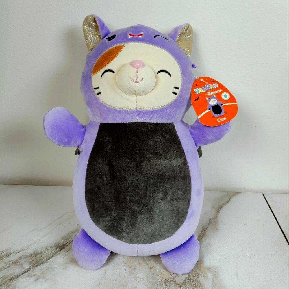 Squishmallows HugMees Halloween Cam the Cat 16" Plush Toy Stuffed Animal